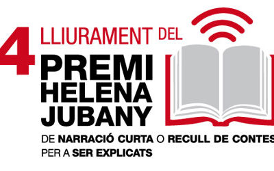 Divendres 2 de desembre acte de lliurament del 4t premi Helena Jubany