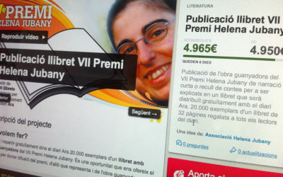 170 mecenes garanteixen que es pugui editar el llibret del Premi Helena Jubany