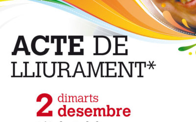 Dimarts 2 de desembre de 2014, lliurament del VII Premi Helena Jubany