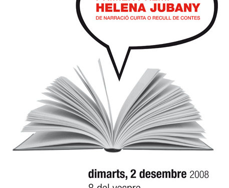 Acte de lliurament del primer Premi Helena Jubany
