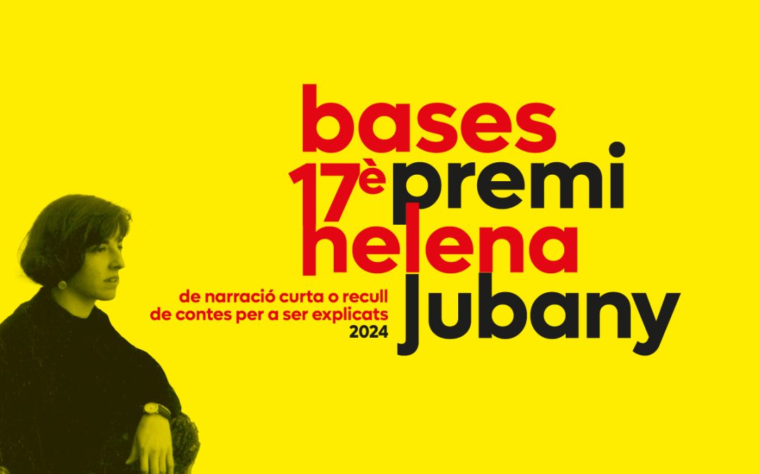 Bases del 17è premi Helena Jubany (2024)