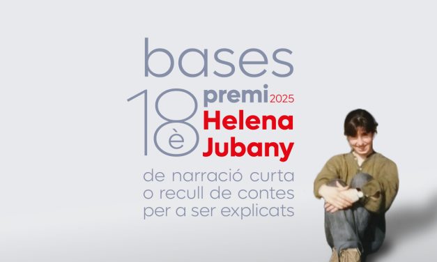 Bases del 18è premi Helena Jubany (2025)