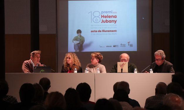 Veredicte del Jurat del 18è Premi Helena Jubany